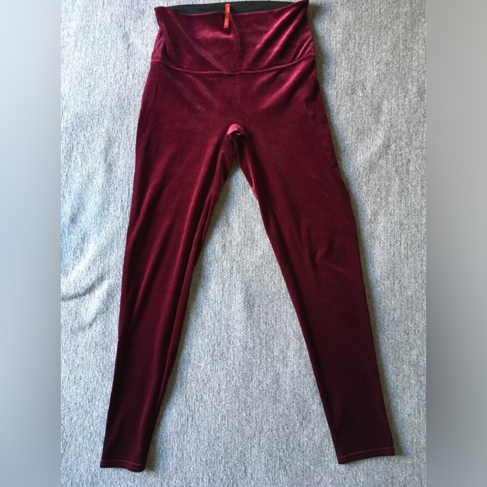 Spanx Velvet Leggings